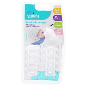 Lolly Kinddy Protetor De Tomada 11 Unid.