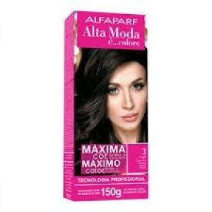 Tinta Alta Moda Com Amônia - 3 Castanho Escuro