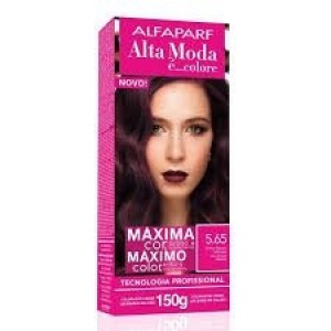 Tinta Alta Moda Com Amônia - 5.65 Marsala