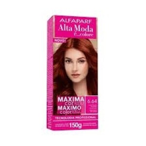 Tinta Alta Moda Com Amônia - 6.64 Louro Escuro Vermelho