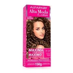 Tinta Alta Moda Com Amônia - 7.17 Louro Mate Profundo