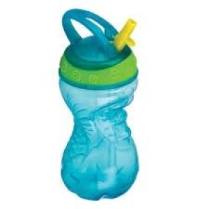 Copo Com Canudo Rígido Retrátil 300ml Acqua