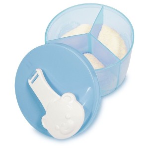 Porta Leite Em Pó Adoleta Com 3 Compartimentos 300mL