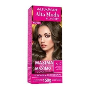 Tinta Alta Moda Com Amônia - 6.17 Louro Escuro Mate Profundo