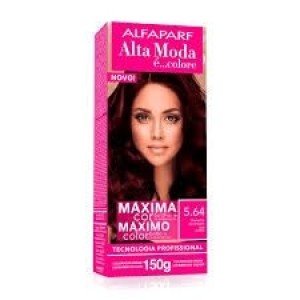 Tinta Alta Moda Com Amônia - 5.64 Vermelho Acobreado