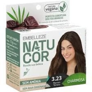 Tinta Natucor Sem Amônia - 3.23 Marrom Tamara