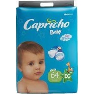 Fralda Capricho Baby Mega XG Com 64