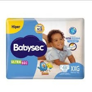 Fralda Babysec Hiper XXG Com 48